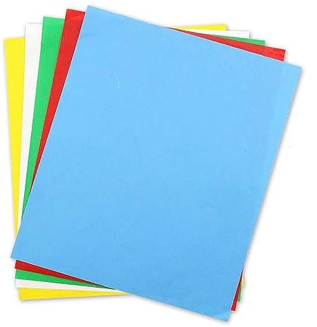 SagaSave (Blau) Transfer Kohlepapier Set, 10 Blatt wasserlösliche Prägestifte, zum Kopieren von Mustern auf Stoff Leinwand Holzgewebe, 23x14cm (9x5.5inch)