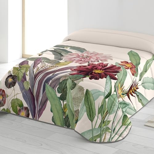 NATURALS Edredón nórdico Estampado Cama 90, edredón 300 Gramos 180x260, Mirelle