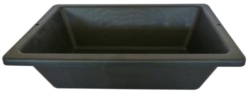 Mondelin Auge de Maçon Prochok 12L – Bac à Mortier Résistant – Outil Chantier pour Maçons, Plaquistes, Bricoleurs – Auge en Polyéthylène Robuste – Fabrication Française