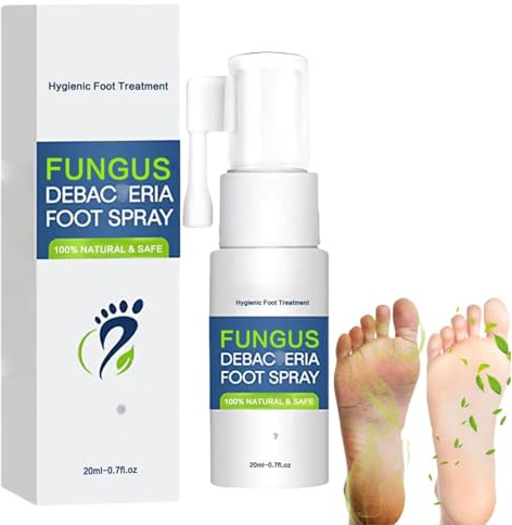 Antifungal Foot Spray - Athletes Fungal Treatment - Anti Fungal Foot Sanitizers Spray with Tea Tree Oil for Smelly Feet - Athletes Feet Treatment Natural Formula 20ml