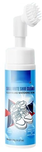 Shoe Cleaning Kit - Long-Lasting Polish 260g - Canvas Shoe Cleaner Spray Brush,for Daily Travel Adult Athlete Repair Care Maintenance Fabric Canvas Boot