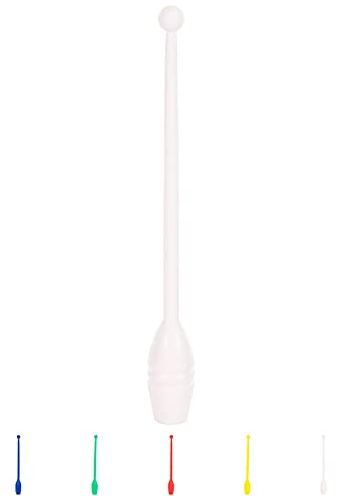 Sport-Tec Turnkeule aus Kunststoff, Jonglierkeule, Schwungkeule, Gymnastikkeule, Akrobatikkeule, 45 cm