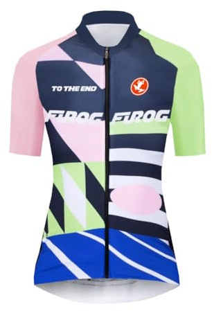 UGLY FROG Radtrikot Frauen Mountain Bike Trikot Shirts Kurzarm Rennrad Kleidung MTB Tops Sommer Sommer Kleidung