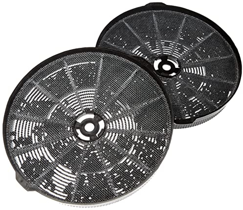 Respekta Aktivkohlefilter für Dunstabzugshauben / 2 Stück im Set/Fettfilter Dunstabzugshaube für Umluftbetrieb/MIZ 1000 N