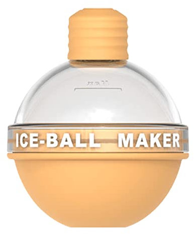 BYYLECL Ice Ball Maker - 1/4PCS 2022 New Light Bulbs Ice Molds, BPA Free WhiskeyIce Ball Ice Cube Tray, Easy to Release Silicone Sphere Ice Mold with Dustproof Lids & 1 Funnel