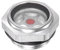 sourcing map Air Compressor Oil Level Gauge Sight Glass G3/4 Male Threaded Aluminum Liquid Indicator Sight Window