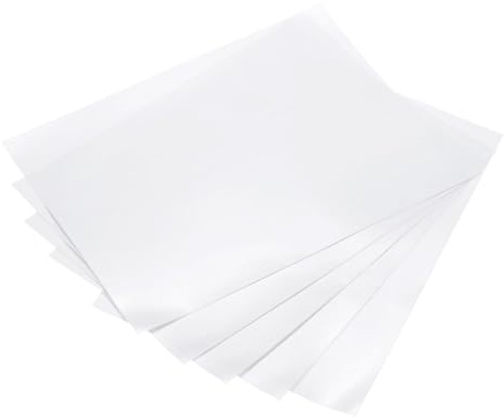QUARKZMAN 4 Stück A3 Laminierfolien 30x42,3cm Selbstklebend Kaltlaminiertaschen transparent für Fotos und Dokumente, keine Maschine erforderlich