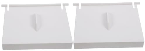 YARNOW Lot De 2 Accessoires De Porte Décumoire De Piscine Rabat en Plastique Robuste Pièce De Rechange pour Écumoire 8926