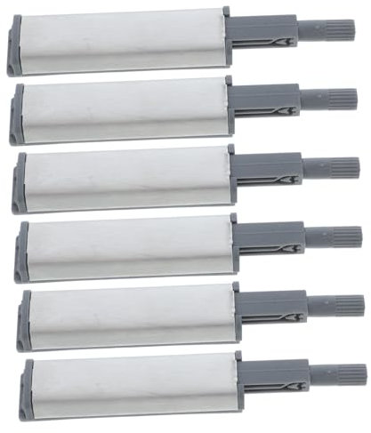 AUTSUPPL 6pcs Cabinet Magnetic Catch Magnetic Push Latches Push to Open Door Latch Door Stopper Open Magnet