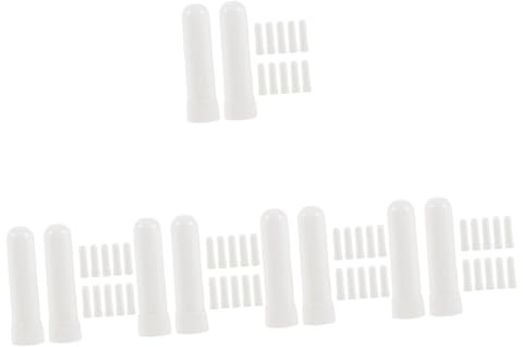 Ipetboom 60pezzi Per Essenziali Ricaricabili Stick Nasali Per e Decongestione Nasale Design e