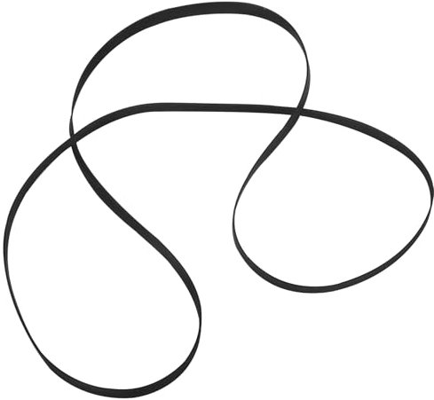 Gosknor Turntable Belt for Audio-Technica AT-PL50 & AT-LP60 Automatic Stereo Record Player, Rubber Drive Belt Replacement Part Accessories for Smooth Rotation Noise Reduction