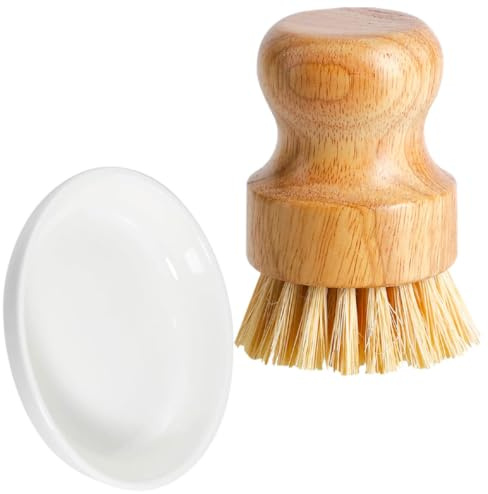 DEARMAMY 3sets Multi-use Dish Brush Household Dish Brush Portable Cleaning Supplies for Kitchen