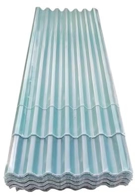 WBBML Planchas Tejados Procesable Placa Ondulada Frp Paneles Fibra Vidrio Cubiertas para Estadios(0.9x1m/2.95x3.28ft)