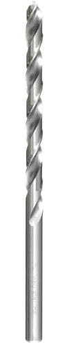 kwb HSS Metal Drill Bit Ø 6.5 mm (Extra Long, Right Cutting, Pointed Tip) - Drill Machine Accessory