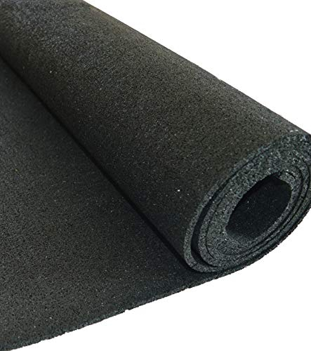 Bautenschutzmatte 6mm 2mx1,25m Antirutschmatte Gummimatte Gummigranulat Matte