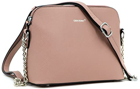 TANTOMI Umhängetasche Damen-Handtasche Damen Klein-Feste Crossbody Bag-Kette Schulterriemen Abendtasche Mode Elegant