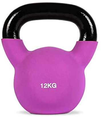 FFitness Kettlebell Fitness 12 kg Manubri Fitness con Maniglia per Allenamento Fitness Palestra Squat Palestra Domestica