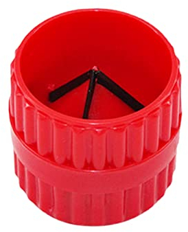 Amfrpar 2 in 1 PE Rohr Entgrater Kunststoff 5-38 mm Rohrentgrater Deburring Tool Handentgrater für Kupferrohr Innen und Außen