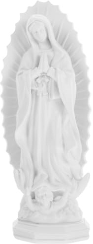 DOITOOL -staty, staty, vår älskade, fru, från Guadalupe, Feng-shui, katolsk sakrament, gravida, Maria Jesus, Maria, harts, mini, Mexiko, vit