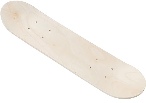 Toddmomy Planche De Skate DéCoration Vierge Double Face 60X15Cm pour Enfants IdéAle pour DIY Art Et CréAtivité en Maternelle