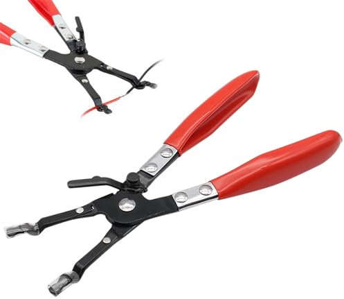 Omevett Soldering Pliers Metal Car Soldering Clamp Multi Function Wire Soldering Plier Soldering Aid Pliers Wire Welding Clamp Pick up Aid Tool for Automobile Maintenance Repairing