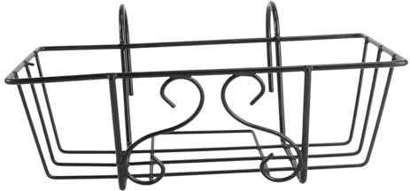 INOOMP 1stück Hängendes Blumenregal Aus Eisen Robuste Pflanzenhalterung Für Balkon Terrasse Und Innenräume Elegantes Design Platzsparend Und Einfach Zu Reinigen Für Blumentöpfe Und