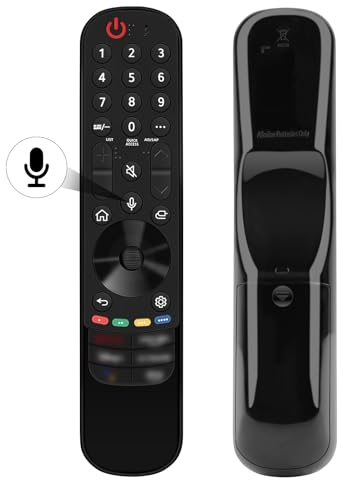 Telecomando Magic per LG AN-MR23GA MR22GA MR21GA MR20GA, Telecomando Sostitutivo Compatibile con LG UHD, OLED, QNED, NanoCell, 4K, 8K Smart TV (Funzione Vocale e Puntatore, Tasto di Scelta Rapida)