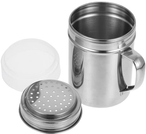 PRETYZOOM Rociador De Polvo Inoxidable Espolvoreador De y Especias Shaker Para Cocina