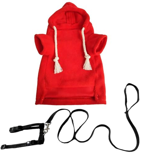 Vêtements de furet, pull chaud et doux pour hamster, cochon d'Inde, tenue de hamster avec harnais - Pull pour cochon d'Inde, hamster, tasse à thé, chihuahua, etc