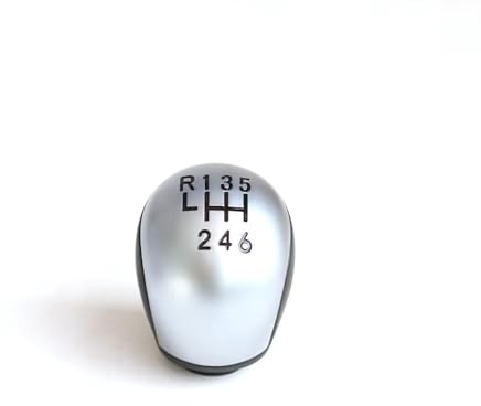 YDXHERTA Pomo De Palanca De Cambios De Cuero De 5 O 6 Velocidades para Citroën C5 2001 2002 2003 2004 2005 2006 2007 2008 autopartes(6 Speed)