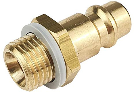 Druckluftkupplung Kupplungsstecker Außengewinde 1/2