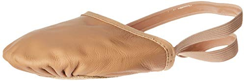 Bloch Dance Women's Eclipse Leather Contemporary/Lyrical Shoe, Nude, Small/3.5-4.5 M US