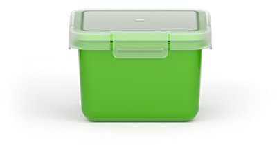 Valira Porta alimentos - Contenedor hermético de 0,4 L hecho en España, color verde