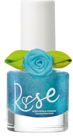 Snails 511793 Kinder Nagellack OMG, Peel-Off Formel, abziehbar, auf Wasserbasis, unbedenklich, vegan, mit pflegendem Rosenwasser