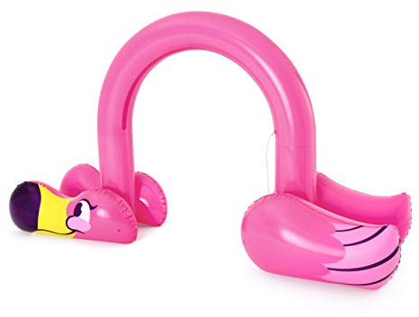 Bestway Jumbo Wassersprinkler, Flamingo, 340 x 110 x 192 cm