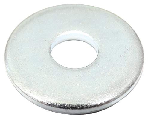 AERZETIX - C44420 - Satz von 20 Flache unterlegscheiben breiten - beilagscheiben - M8x30 mm - dicke 1.8 mm - DIN9021 - aus verzinktem stahl - farbe silber - montage bolzen schraube mutter befestigung