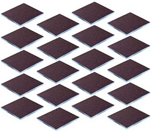 UPKOCH Esponja de Esmeril Estropajo para Fregar Esponja Limpiadora 20 Piezas Almohadillas para Limpieza de Cocina Baño Utensilios Suciedad sin Rayar Superficies Adecuado para Tareas Domésticas