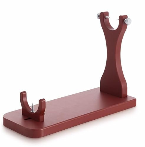 Balsat | Support à jambon polyéthylène en fibre alimentaire, 500 x 200 x 30 mm, marron