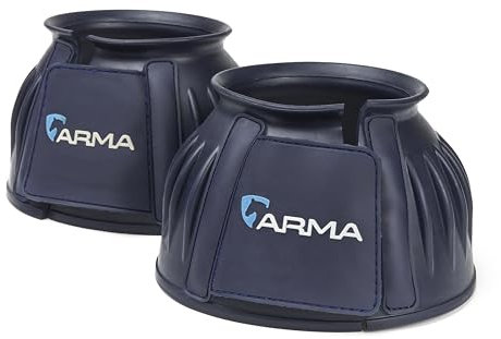 Shires ARMA Hufglocken mit Hufglocke, Marineblau, Pony)