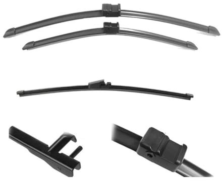 OSTREY Scheibenwischer Auto Wischer Klinge Für Golf 4 Für MK4 R32 2002-2003 02 03 Vorne Und Hinten Windschutzscheibe Scheibenwischer Auto Waren 21 + 19 + 13