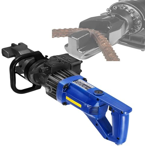900 W elektrischer Bewehrungsstahlbieger, 5/8 Zoll, 16 mm, hydraulischer elektrischer Handbieger zum Biegen von Stahlseilen
