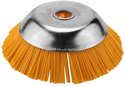 Jrifedptry Spazzola in nylon universale decespugliatore decespugliatore strumenti da giardino diametro esterno 200mm foro interno 25,4mm