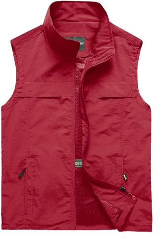 Kswlwccpp Angelweste Für Herren Mit Vielen Taschen Leicht Softshell Sommerweste Arbeitsweste Sportlich Sommer Kurz Herrenwesten Anglerweste Elegant Dünn Ärmellose Outdoor Weste Sportweste