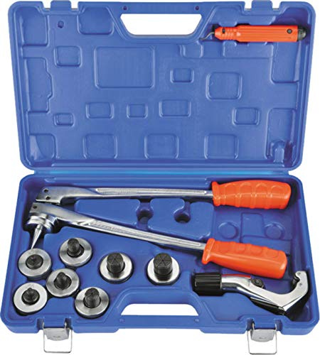 Pipe Expander and Stretcher with BT312 Pipe Cutter and BT207 Reamer, for 3/8 to 1-1/8 Tubes, Includes 7-42mm Pipe Cutter