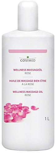 cosiMed Wellness Massageöl Rose, Massage Öl, Wellness, Therapie, 1 l