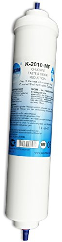 Wasserfilter für Side by Side Kühlschrank Samsung LG AEG Haier Externer Kühlschrankfilter Aktivkohle Filter
