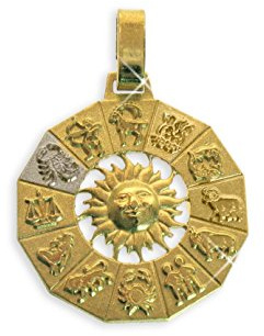 Sternzeichen Anhänger Skorpion 16mm Gold 585 (Art. 213174)