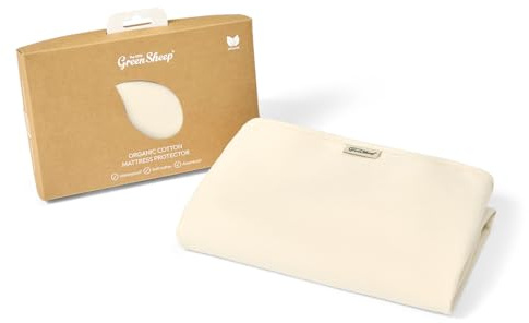 The Little Green Sheep Waterproof Mattress Protector - Next to Me 50 x 83 cm