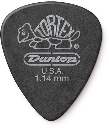 Dunlop 488P114 Player's Pack de 12 Médiators 1,14 mm