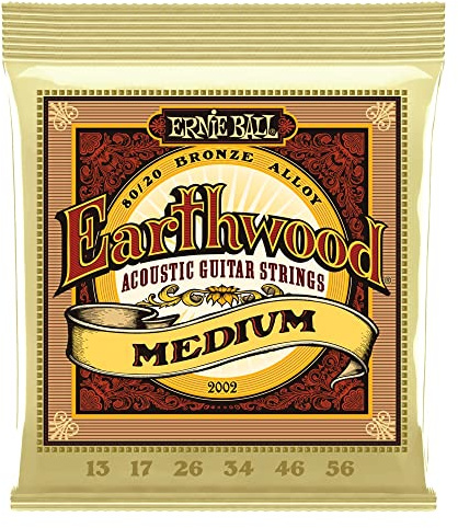 Ernie Ball 2002 Gitarrensaiten Earthwood 80/20 Bronze Medium 13-56